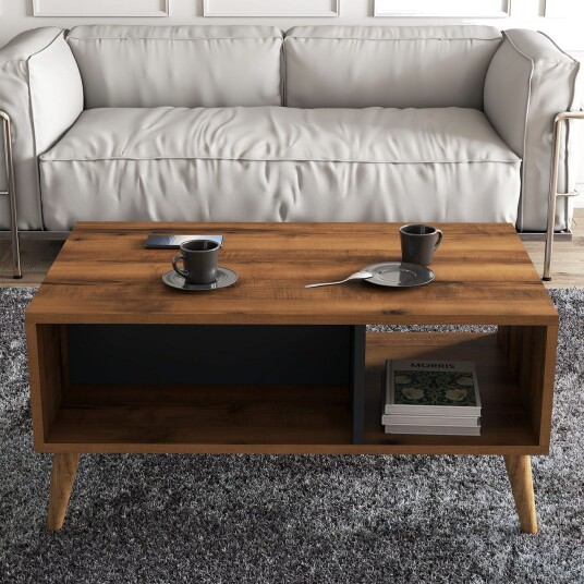 Dolcer Sofabord 90x54x90 cm - Brun