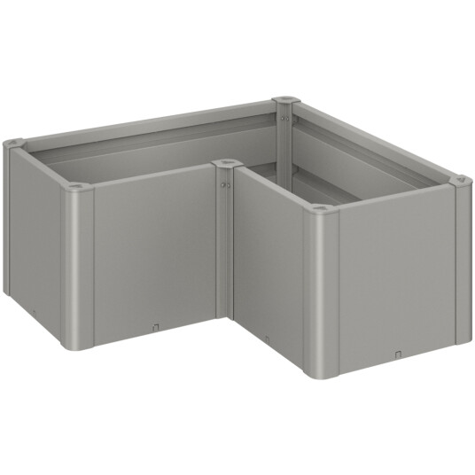 BIOHORT HØYBED BELVEDERE MINI L100 KVARTSGRÅ METALLIC