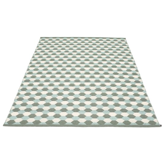 Pappelina Dana matte 70x100 cm army / pale turquoise / vanilla