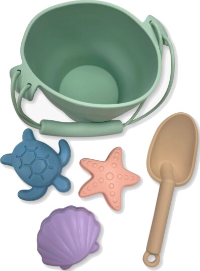 Swim Essentials Strandsett 5 Deler I Silikon, Pastel Swim Essentials Strandsett 5 Deler I Silikon, Pastel