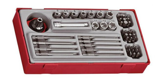 Teng Tools TT1448 Bitssett 48 deler Maskintilbehør & forbruk