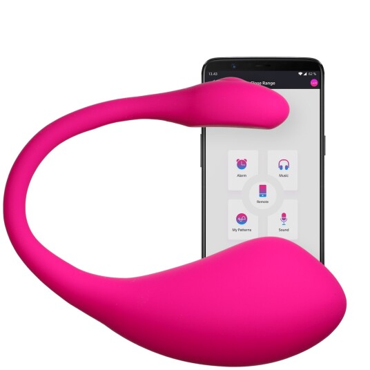 Lovense Lush 2 App-styrt G-punktsvibrator - Rosa