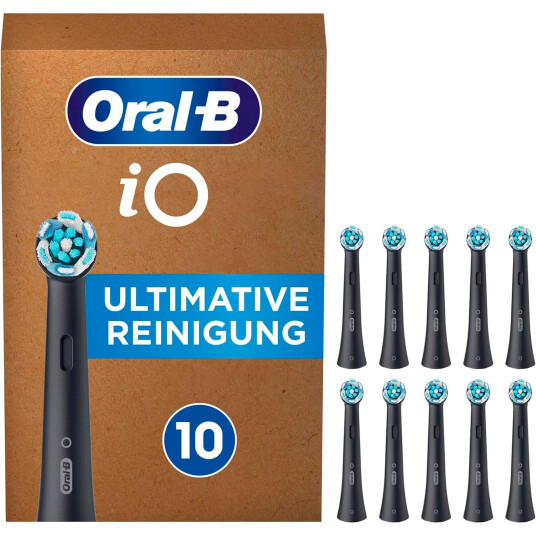 Oral B iO børstehoder 10 pcs. BLACK Ultimate Clean