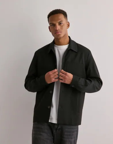 Les Deux Marseille Hybrid Jacket Overshirts Svart