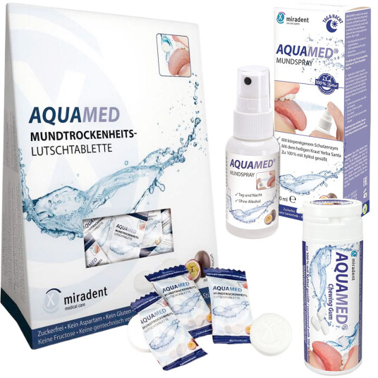 AQUAMED Mix Pack for munntørrhet