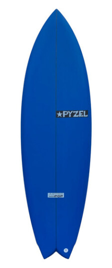 Pyzel Happy Twin 5.8 27.90L PU Futures » Best Pris på Prisradar.no