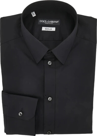Dolce & Gabbana Herre Skjorter Svart XL,