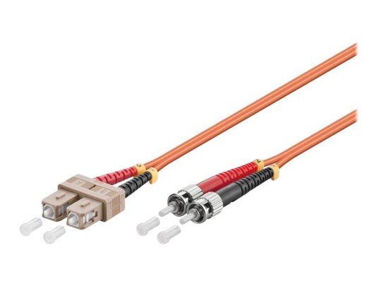 MicroConnect 2m Multi-modus Nettverkskabel Oransje - LSZH