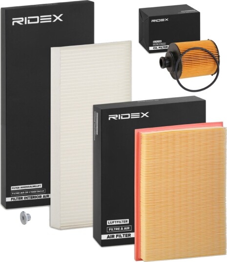 Filtersett RIDEX 4055F0622 Filtersett RIDEX 4055F0622