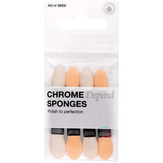 Depend Gel iQ Effects Chrome Sponges 4-pack Depend Gel iQ Effects Chrome Sponges 4-pack