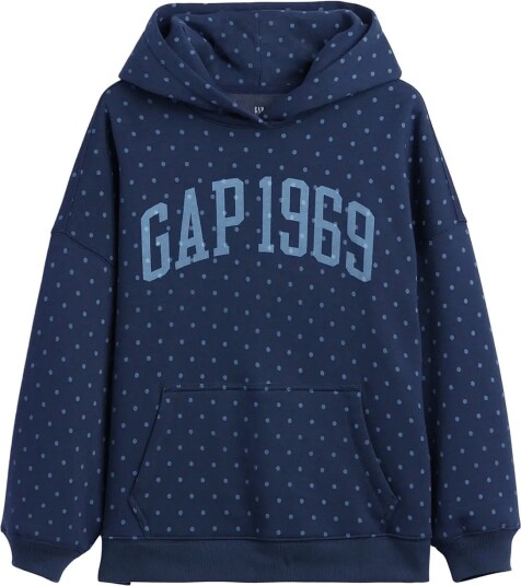 GAP Kids Vintagesoft Oversized Logo Hoodie Navy 152/158 GAP Kids Vintagesoft Oversized Logo Hoodie Navy 152/158