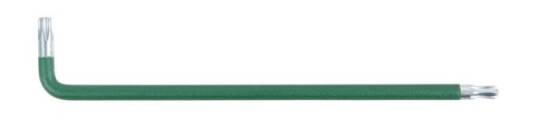 Ks Tools 151.4274, L-Torx-Nøkkel, T25, Grønn, Stål, 120 Mm, 24 Mm