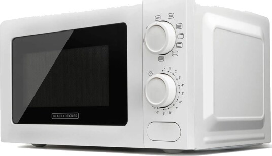 Black & Decker Bxmz700e Benkeplate Grill Mikrobølge 20 L 700 W Rotasjon Hvit Black & Decker Bxmz700e Benkeplate Grill Mikrobølge 20 L 700 W Rotasjon Hvit