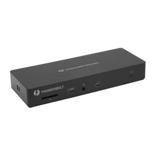 Conceptronic DONN30B 13 i 1 Thunderbolt 4 dokkingstasjon 2xUSB C 2xUSB A HDMI 2.5GbE Svart Conceptronic DONN30B 13 i 1 Thunderbolt 4 dokkingstasjon 2xUSB C 2xUSB A HDMI 2.5GbE Svart