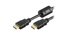 MicroConnect - High Speed - HDMI-kabel - HDMI hann til HDMI hann - 7.5 m - svart - 4 K 30 Hz (3840 x 2160) støtte, Audio Return Channel (ARC)