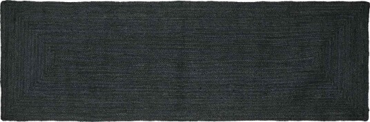  Områdetepper Rektangulær Mørkegrå 80 x 300 cm Jute