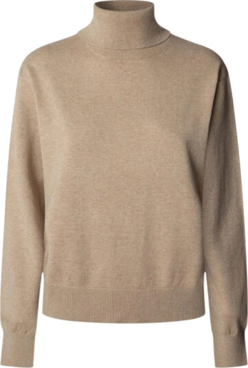 Pepe Jeans Dame Strikkevarer Beige L, Pepe Jeans Dame Strikkevarer Beige L,