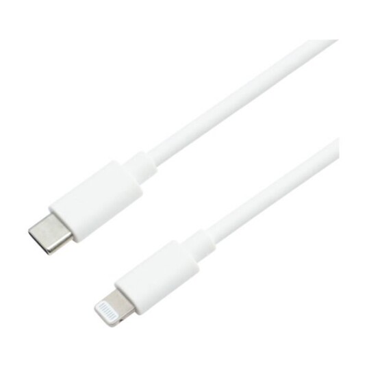 ELETRA USB-C - LIGHTNING 2M KABEL, HVIT