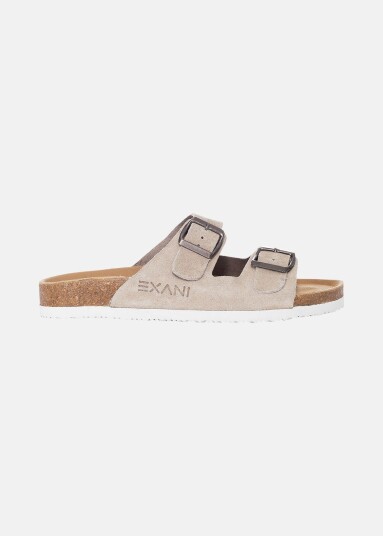Exani Spectra Suede W Beige 41 Tøffler