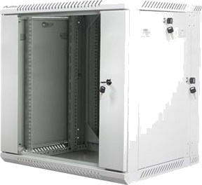 Lanberg Rack Skap Veggmonterbar Grå Ral 7035 12U 19" Lanberg Rack Skap Veggmonterbar Grå Ral 7035 12U 19"