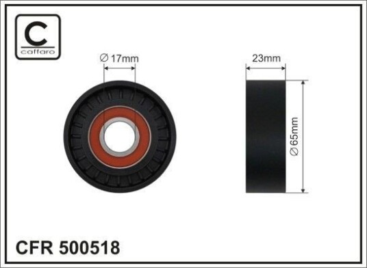 CAFFARO 500518 Strammehjul, kilerem