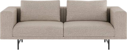 Vipp Loft 2 personers Sofa Brook Beige/ kastanje/Sort