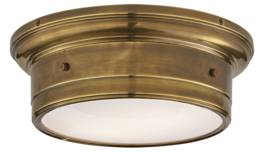 Small Siena plafond antik mässing