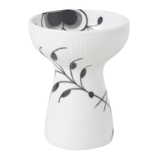 Royal Copenhagen Black Fluted Mega vase 11 cm