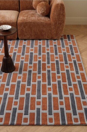 Ellos Home   Ullteppe Dalmine   Orange