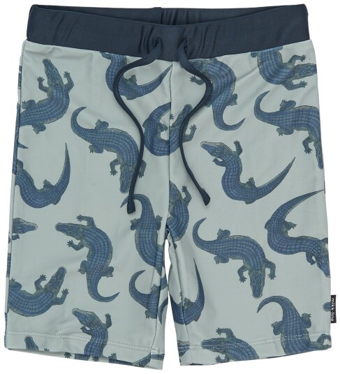 Mikk line Swim Pant Uv Long Aop Grs Navy 98/104CM Mikk line Swim Pant Uv Long Aop Grs Navy 98/104CM