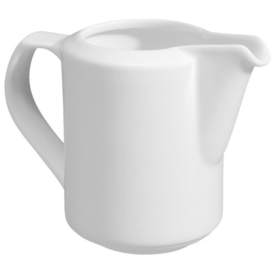 VEGA Melkekanne Base med håndtak; 30cl, 8x10 cm (ØxH); Hvit; Rund; 6 Stykk / Forpakning