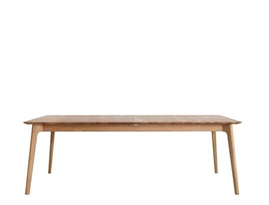 Ro Collection Salon Uttrekkbart Bord 90x190 290 cm Oljet Eik