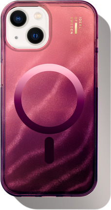 Ideal Of Sweden Clear MagSafe Mobildeksel til iPhone 13/14/15/16e - Cherry Lacquer