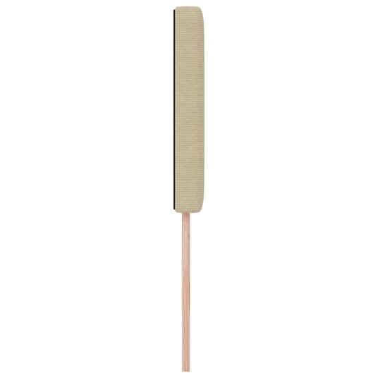 Sengegavl Enkel Design Lys Grønn Grå 80 cm Corduroy Stof