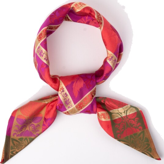 Tyrihans Mimmi 38 silkeskjerf i 100% silke