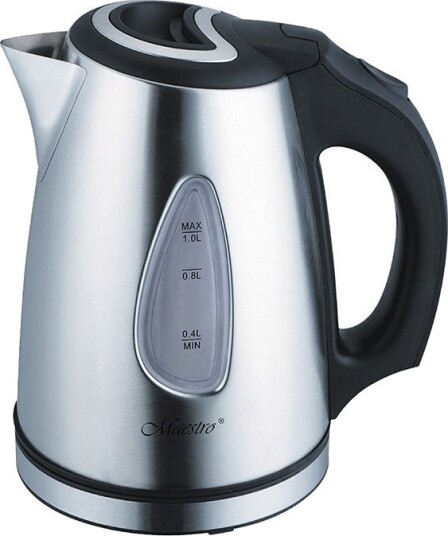 Maestro MR-029NEW Vannkoker - 1L, 1600W - Rustfritt stål