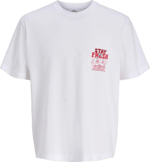 Jack & Jones Jorcartoon Graphic Tee Ss Cn Tg Jnr White 128