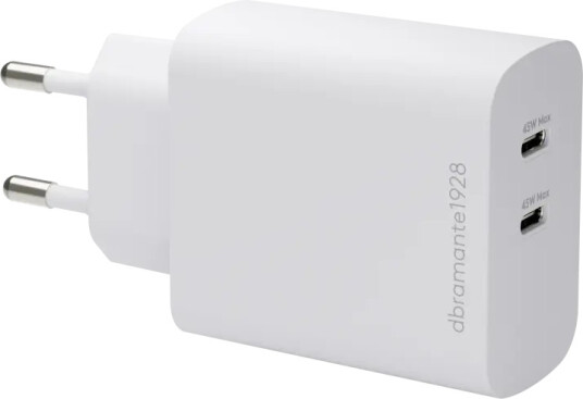 Dbramante1928 Re-Charge 45W USB-C Strømadapter Hvit for Europa