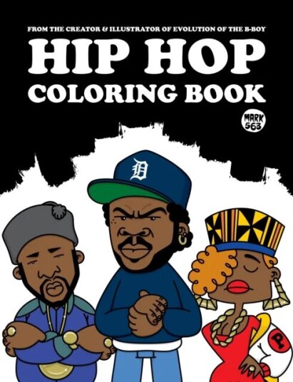 Hip Hop Coloring Book Av Mark 563 Hip Hop Coloring Book Av Mark 563