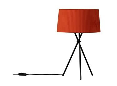 Santa & Cole Tripod M3 Bordlampe Rød- Amber Santa & Cole Tripod M3 Bordlampe Rød- Amber