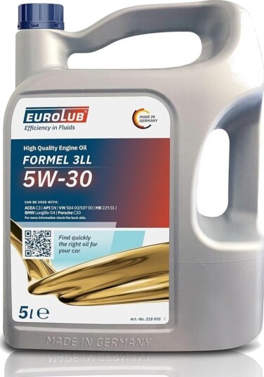 Motorolje EUROLUB Formel 3LL 5W30 5L