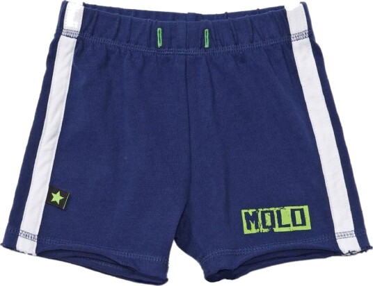 Molo Shorts   Marineblå m. Neongrønn   Molo   56   Shorts
