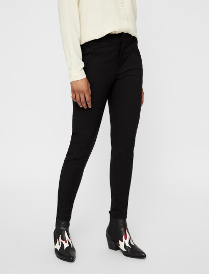 Vero Moda Vmvictoria Nw Antifit Ankle Pant Noos - Black - XXS x 34
