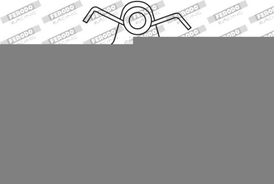 Bremseklosser FERODO RACING FCP845R