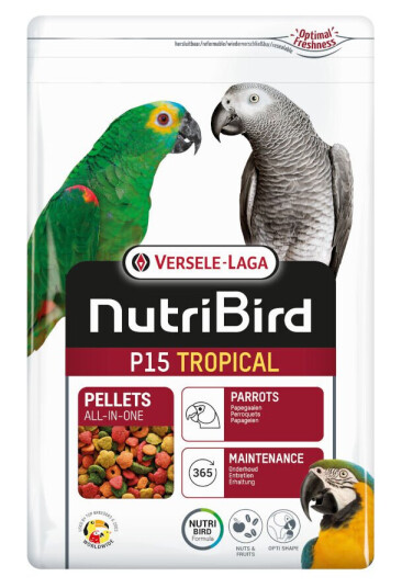 Versele Laga Versele-Laga Nutribird P15 Tropical 10 kg Versele Laga Versele-Laga Nutribird P15 Tropical 10 kg