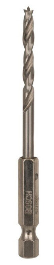 Bosch Trespiralbor med 1/4"-sekskanttange 4 x 43 x 88 mm Bosch Trespiralbor med 1/4"-sekskanttange 4 x 43 x 88 mm