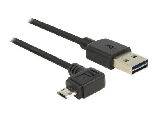 Delock 3 m USB-B Kabel til Micro-USB B - USB 2.0 - Svart