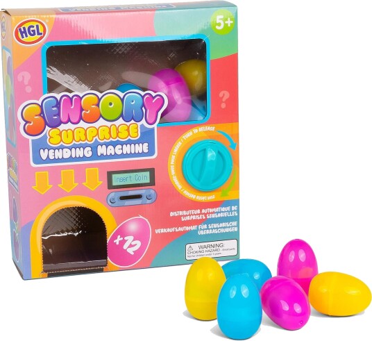 HGL Sensory Surprise Vending Machine Fidget-sett 12 Stk HGL Sensory Surprise Vending Machine Fidget-sett 12 Stk