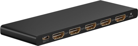 GOOBAY HDMI Splitter 1 to 4 (4K @ 60 Hz)