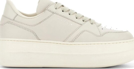 Hogan, Dame, Sko, Beige, 38 1/2 EU,